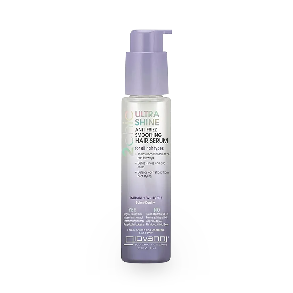 Giovanni 2Chic Ultra-Shine Anti-Frizz Smoothing Hair Serum - 81 ml thumbnail 1