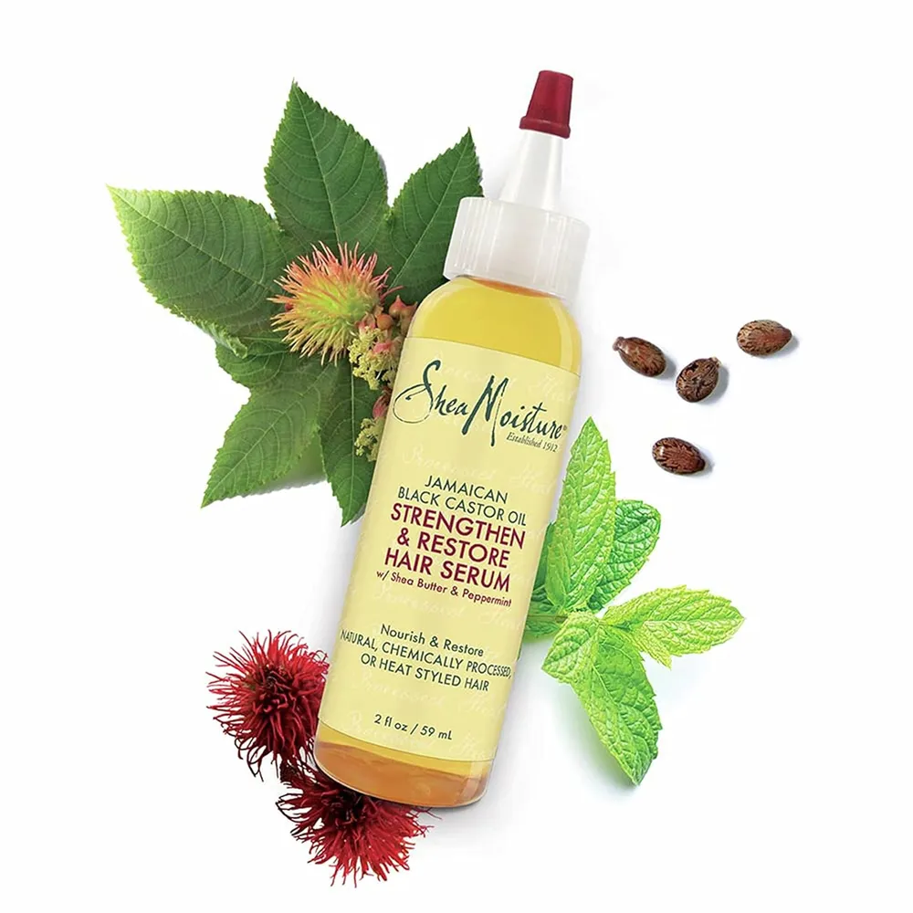Shea Moisture Jamaican Black Castor Oil Strengthen & Restore Oil Serum - 59 ml thumbnail 3