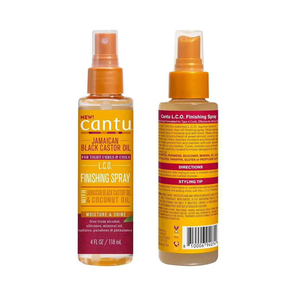 Cantu Jamaican Black Castor Oil Finishing Spray - 118 ml thumbnail 2