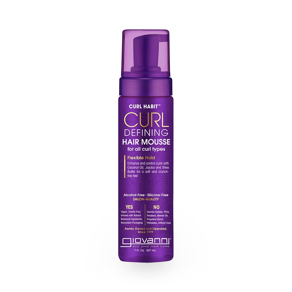Giovanni Curl Habit Curl Defining Hair Mousse - 207 ml thumbnail 1