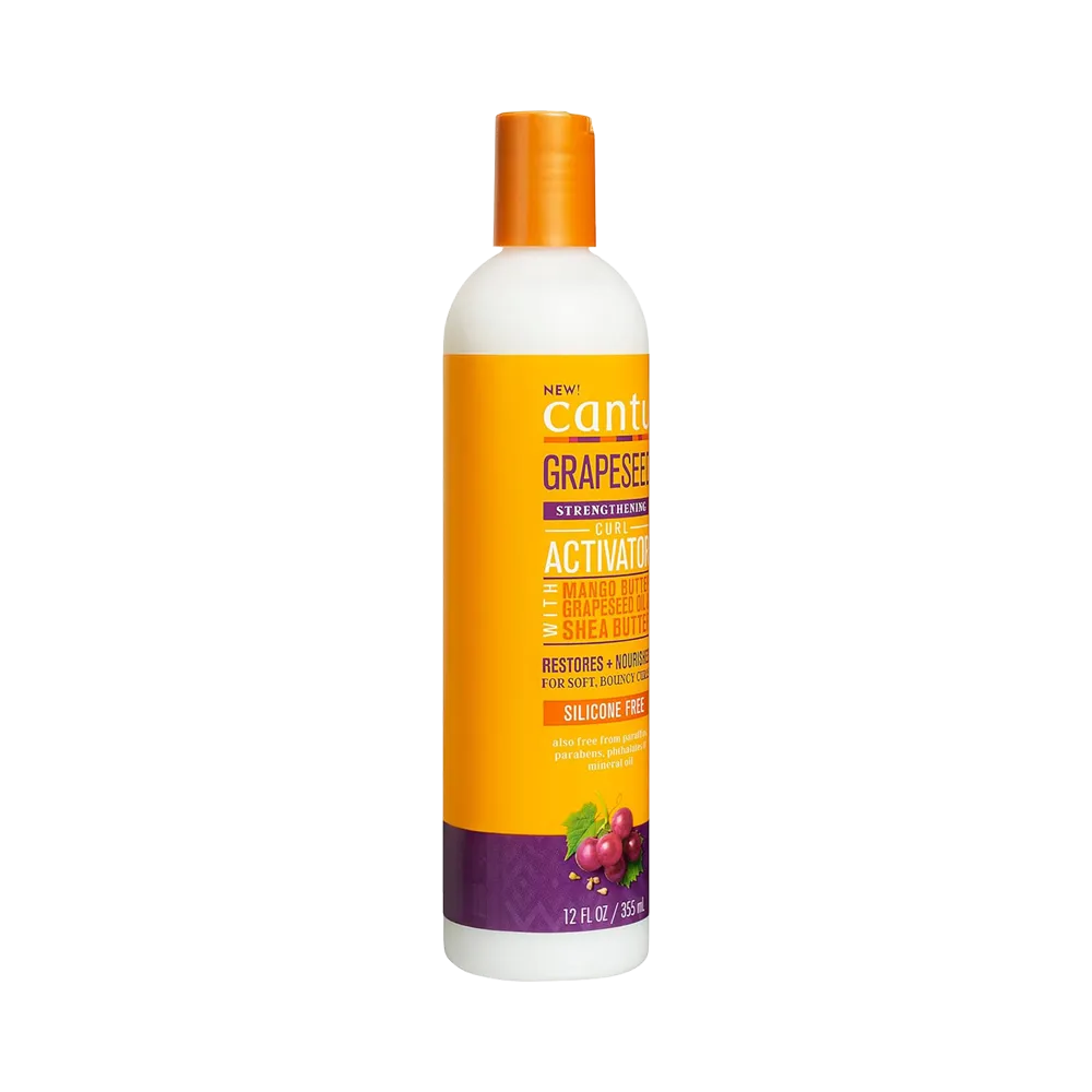 Cantu Grapeseed Strengthening Curl Activator Cream - 355 ml thumbnail 3