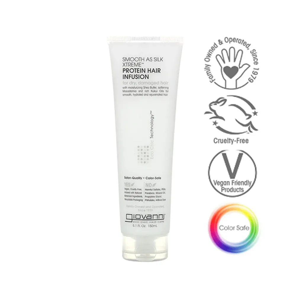 Giovanni Smooth As Silk Xtreme Protein Hair Infusion - 150 ml thumbnail 2