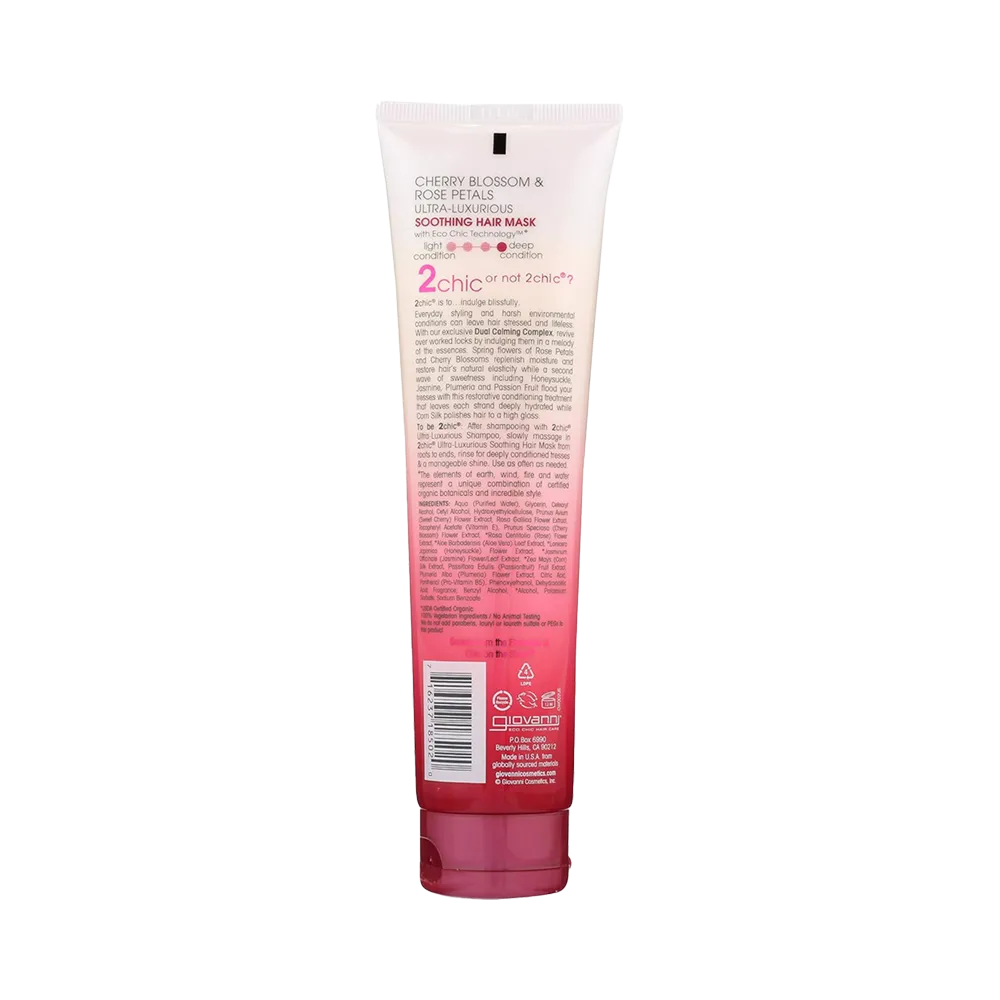 Giovanni 2Chic Ultra-Luxurious Soothing Hair Mask - 150 ml thumbnail 2