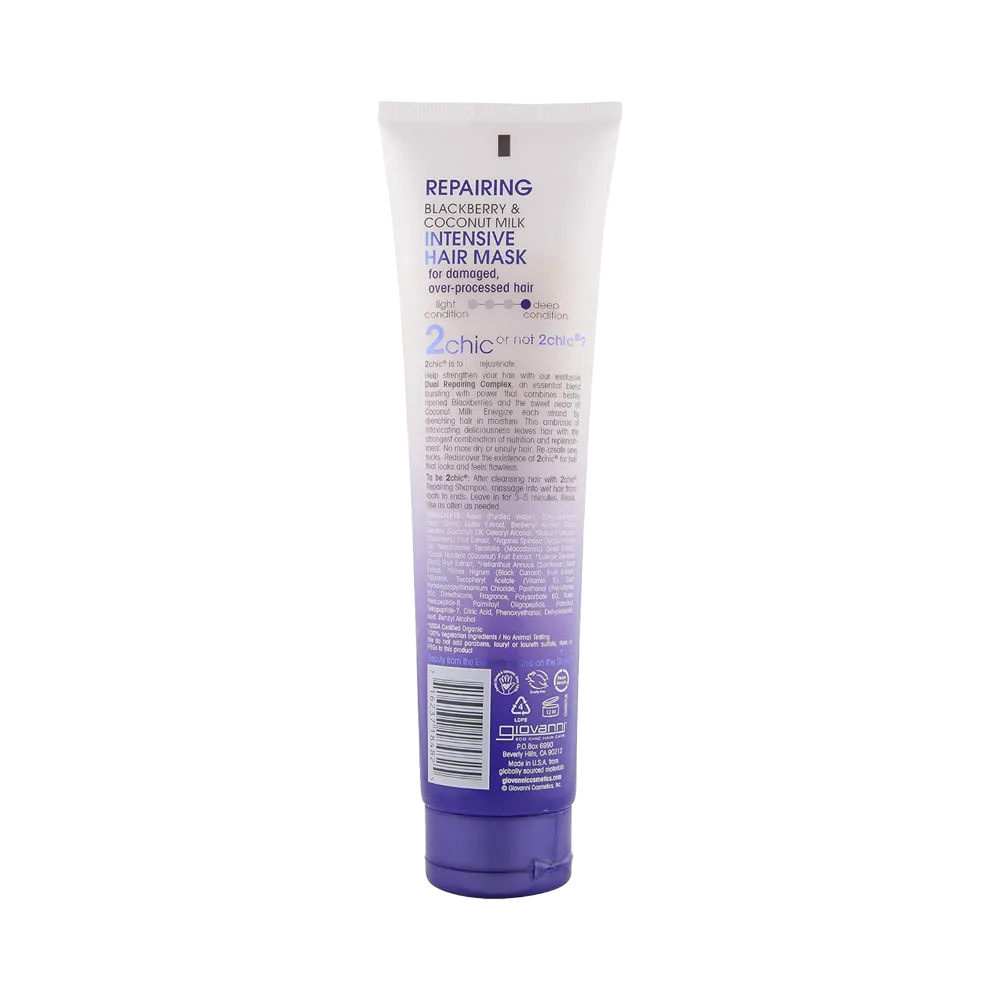 Giovanni 2Chic Repairing Intensive Hair Mask - 150 ml thumbnail 2