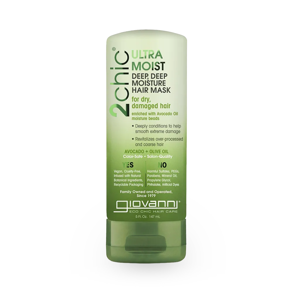Giovanni 2Chic Ultra-Moist Deep Deep Moisture Hair Mask - 147 ml thumbnail 1