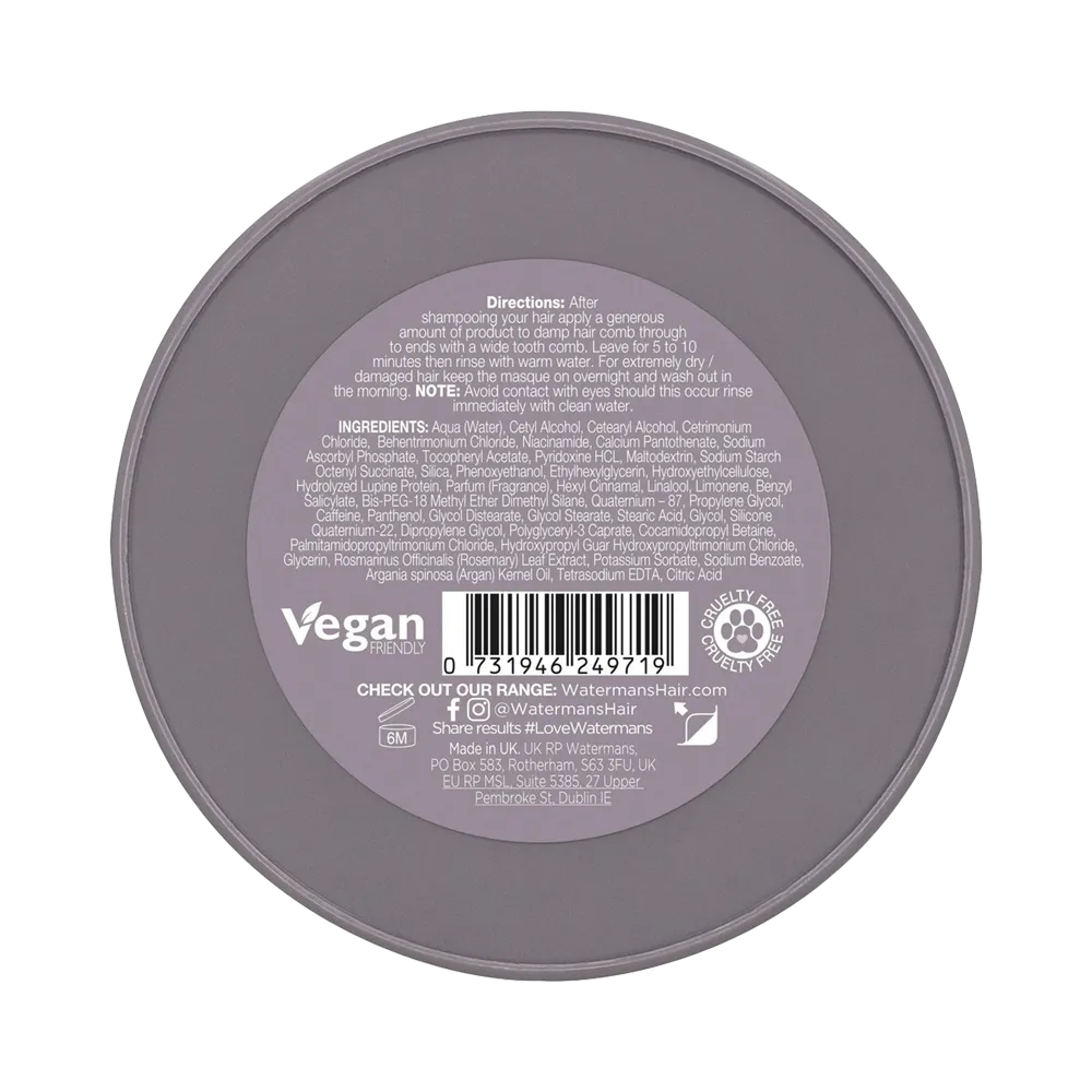 Watermans Masque Me - Repairing Treatment Hair Growth Mask For Maximum Hydration - 200 ml thumbnail 2