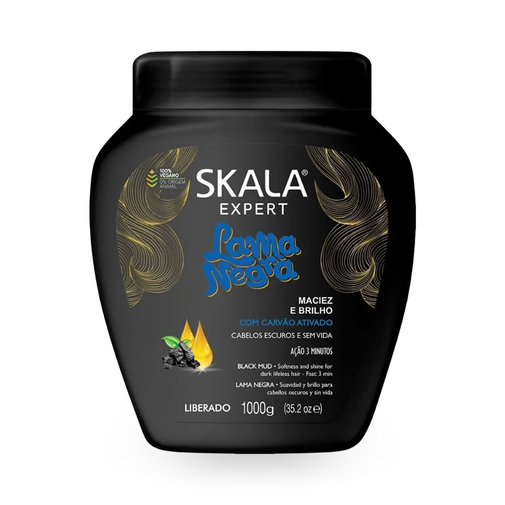 Skala Expert Black Mud Hair Treatment Cream - 1000 g thumbnail 1