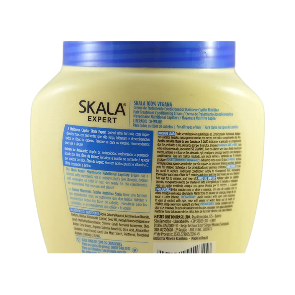 Skala Nutritious Capillary Mayonnaise Hair Treatment Cream - 1000 g thumbnail 2