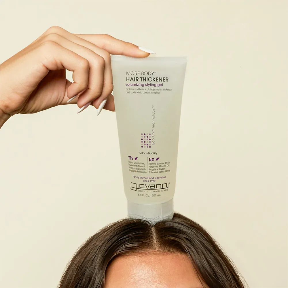 Giovanni More Body Hair Thickener Volumizing Styling Gel - 200 ml thumbnail 2