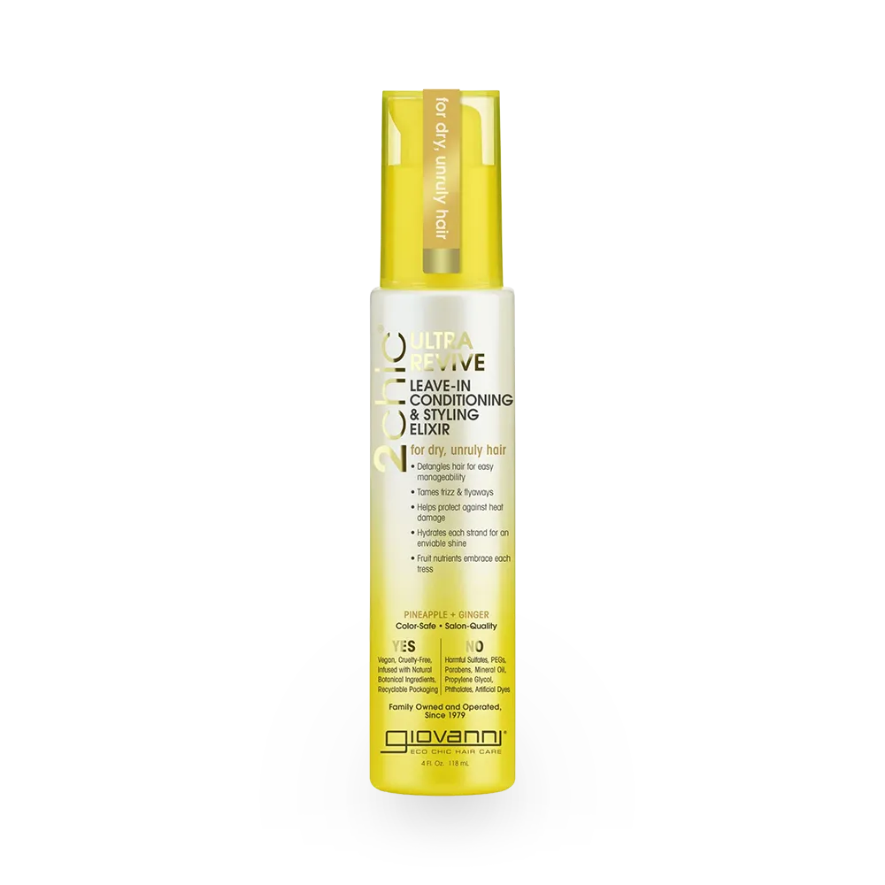Giovanni 2Chic Ultra-Revive Leave-In Conditioning & Styling Elixir - 118 ml thumbnail 1