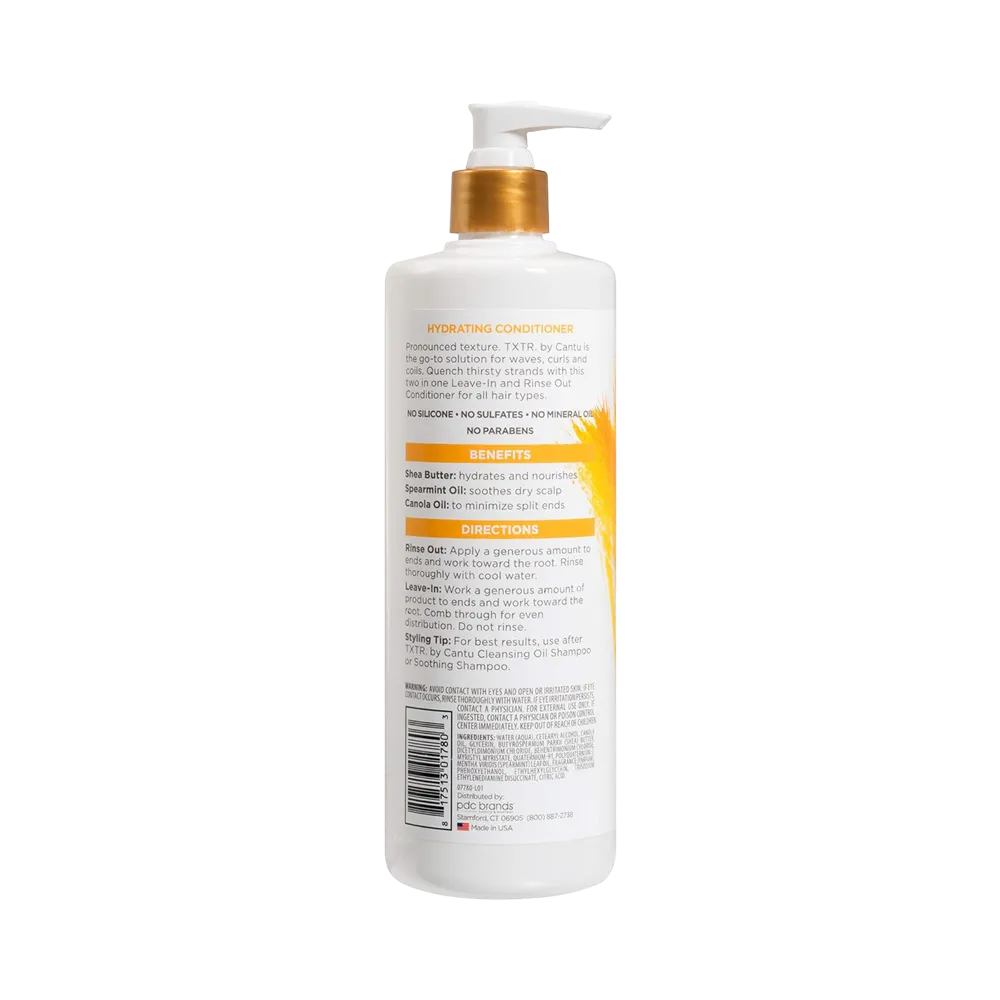 Cantu Txtr Leave-in + Rinse Out Hydrating Conditioner - 473 ml thumbnail 2