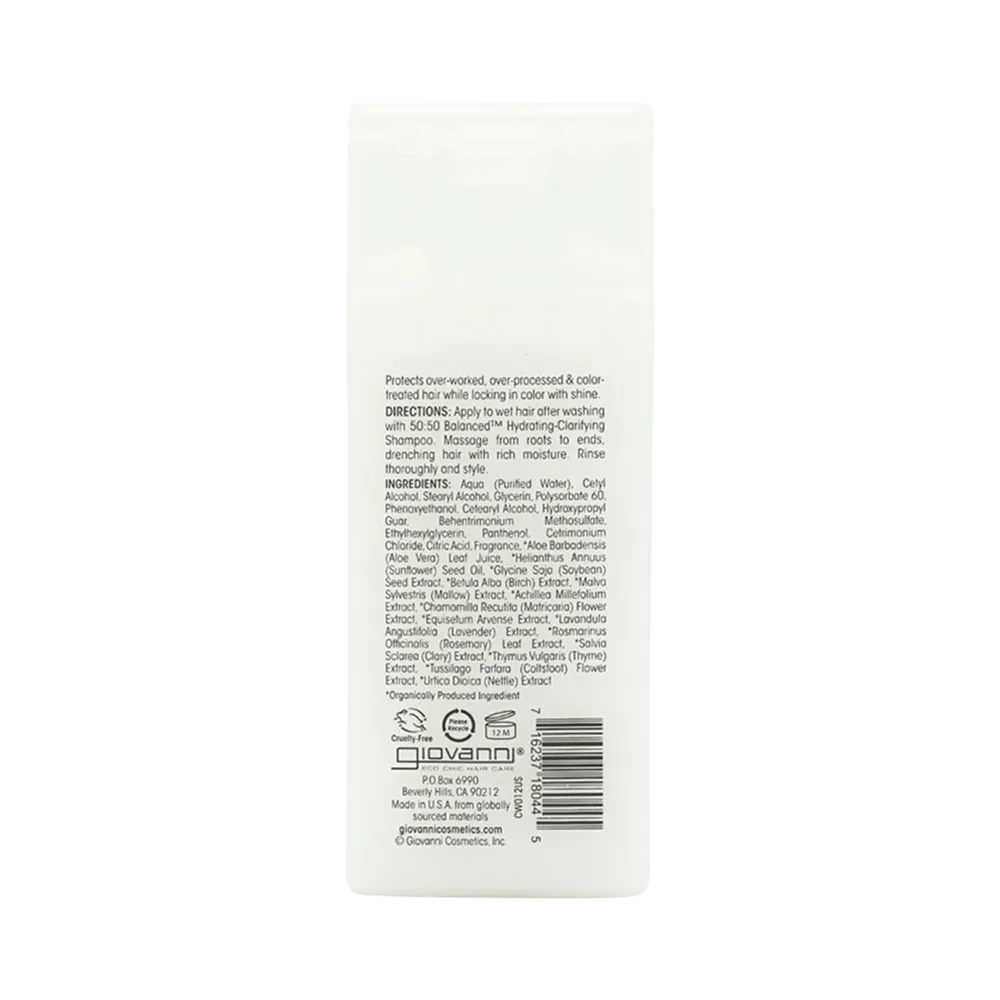 Giovanni 50:50 Balance Hydrating Calming Conditioner  - 60 ml thumbnail 2