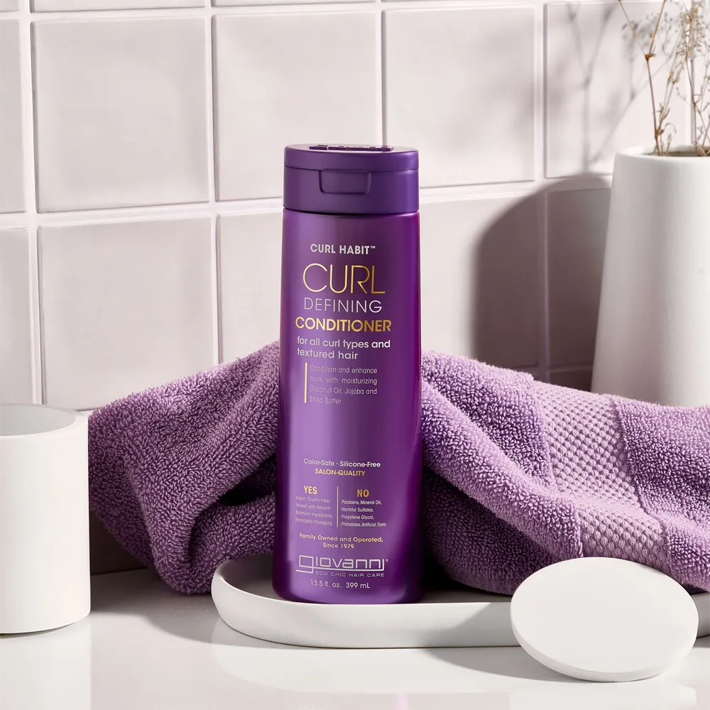Giovanni Curl Habit Curl Defining Conditioner  - 399 ml thumbnail 3
