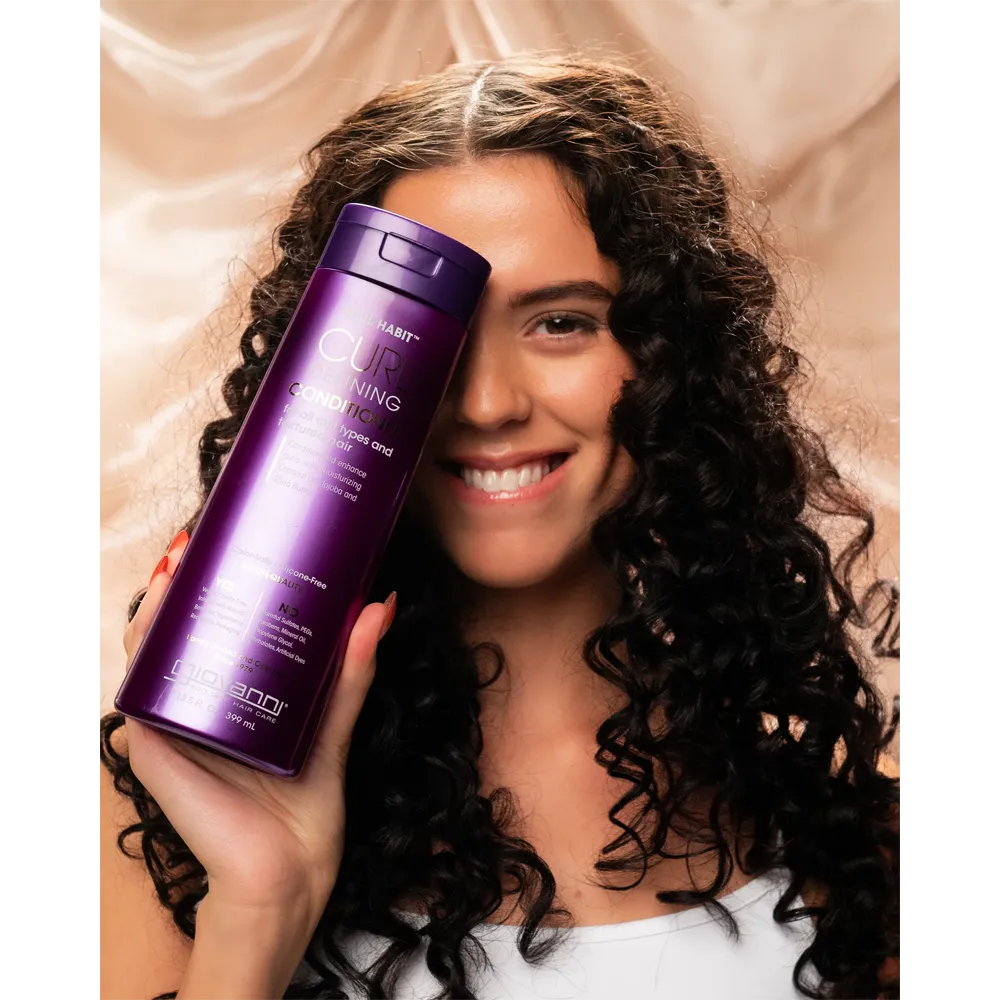 Giovanni Curl Habit Curl Defining Conditioner  - 399 ml thumbnail 4