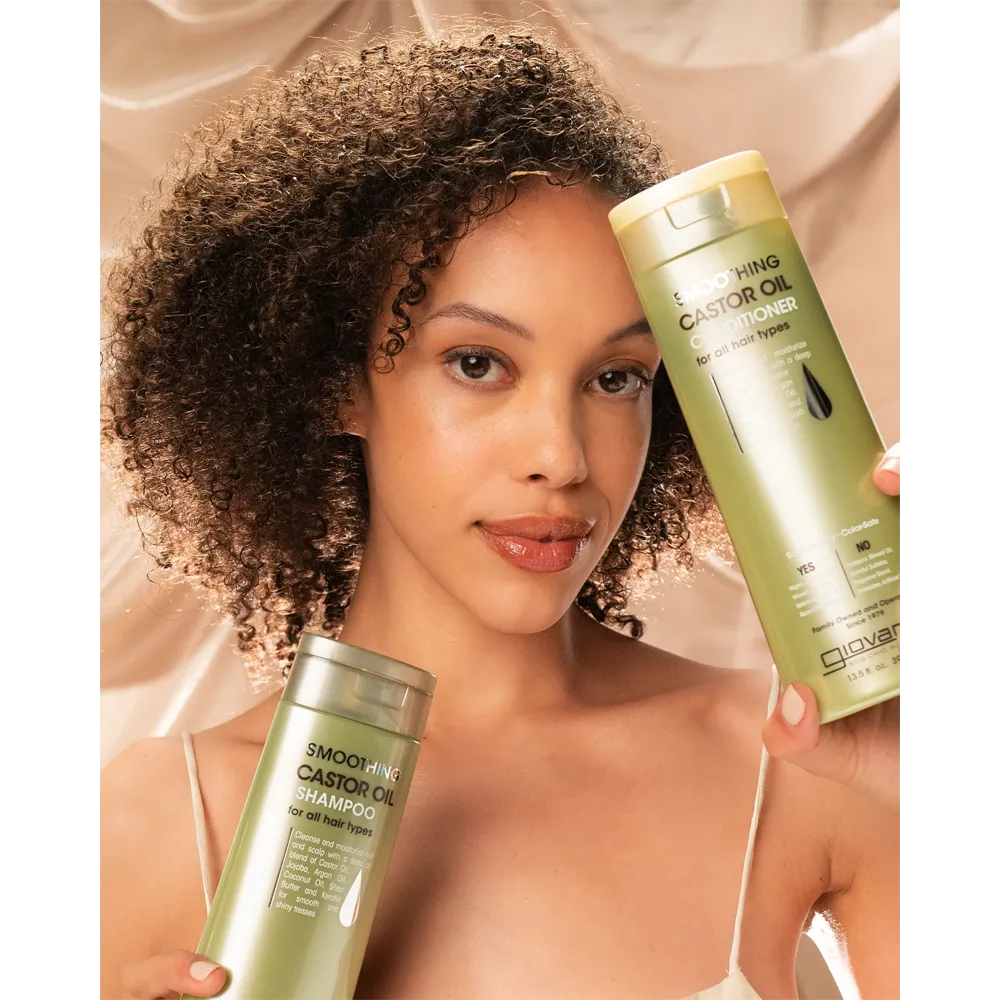 Giovanni Smoothing Castor Oil Conditioner - 710 ml thumbnail 2