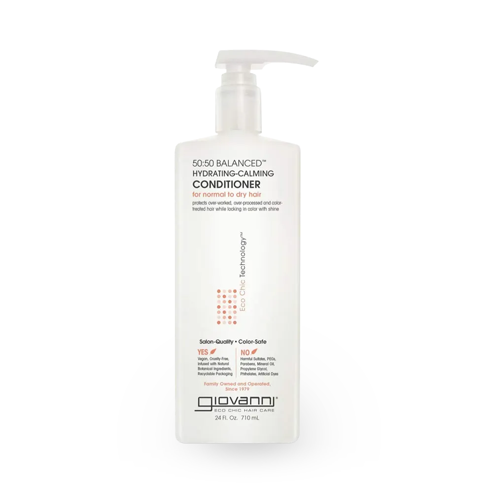 Giovanni 50:50 Balanced Hydrating-Calming Conditioner - 710 ml thumbnail 1