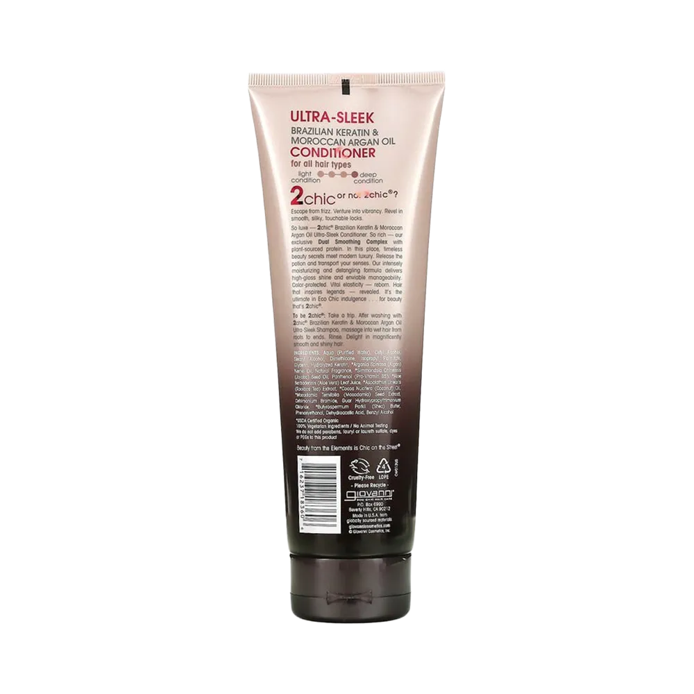 Giovanni 2Chic Ultra-Sleek Conditioner - 250 ml thumbnail 2