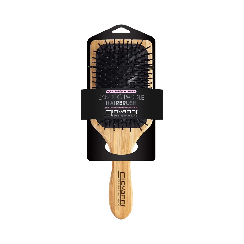Giovanni Bamboo Paddle Hair Brush thumbnail 2
