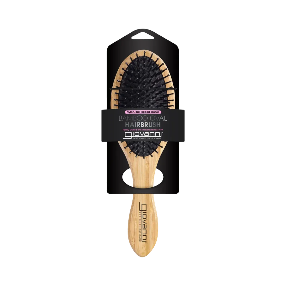 Giovanni Bamboo Oval Hair Brush thumbnail 2