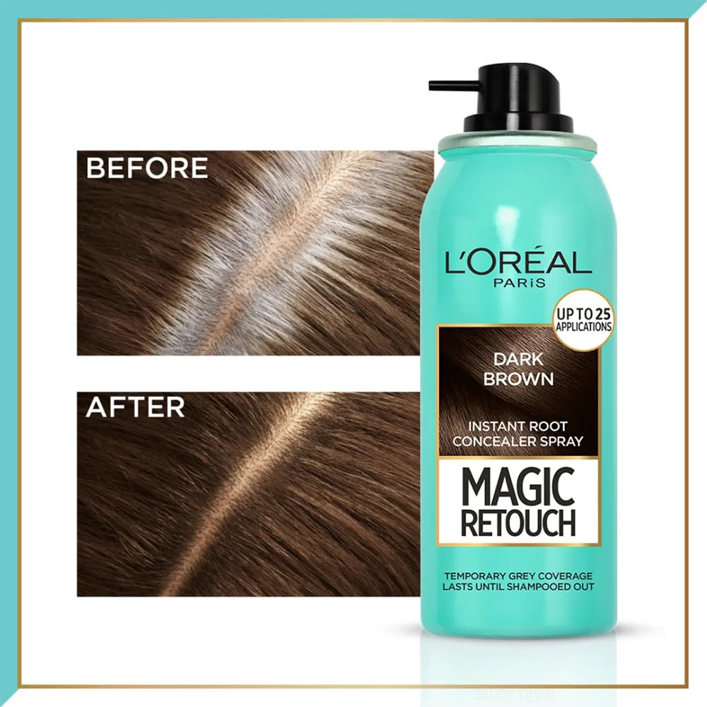 L'Oreal Paris Magic Retouch - Dark Brown thumbnail 2