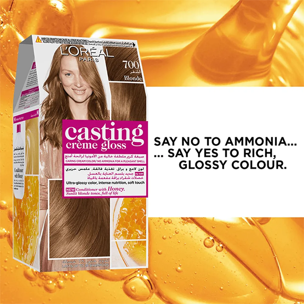 L'Oreal Paris Casting Creme Gloss - 700 Blonde thumbnail 2