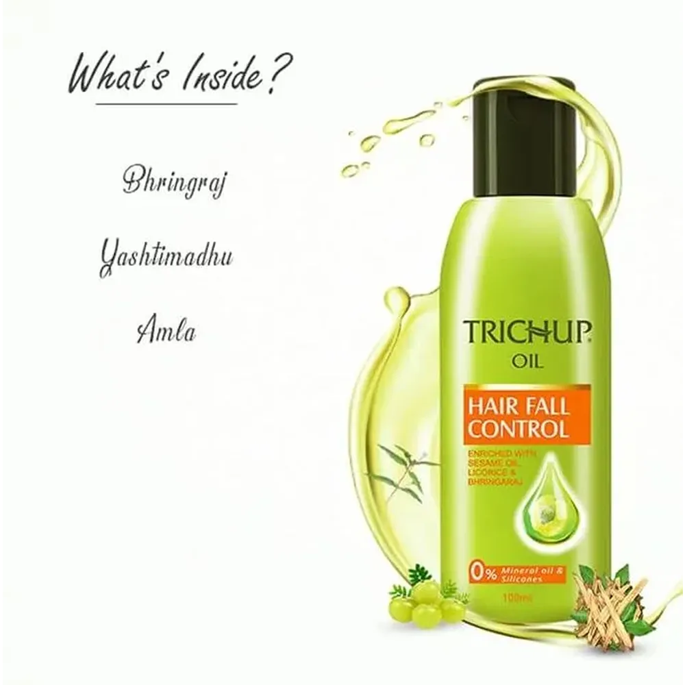 Trichup Hair Fall Control Hair Oil - 200 ml thumbnail 2