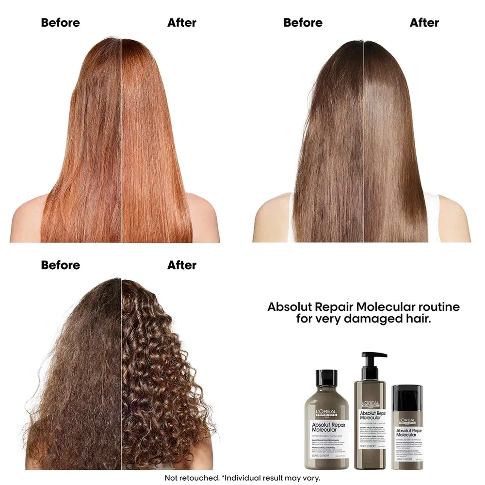 L'Oréal Professionnel Paris Absolut Repair Molecular Rinse-Off Serum - 250 ml thumbnail 3