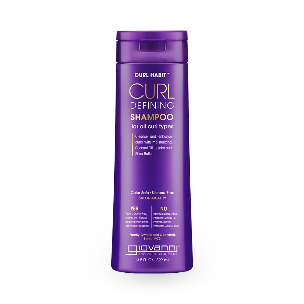 Giovanni Curl Habit Curl Defining Shampoo - 399 ml thumbnail 1