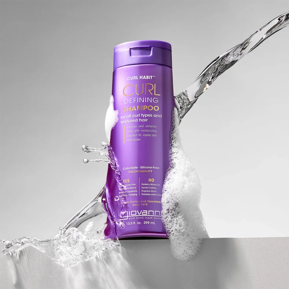 Giovanni Curl Habit Curl Defining Shampoo - 399 ml thumbnail 3