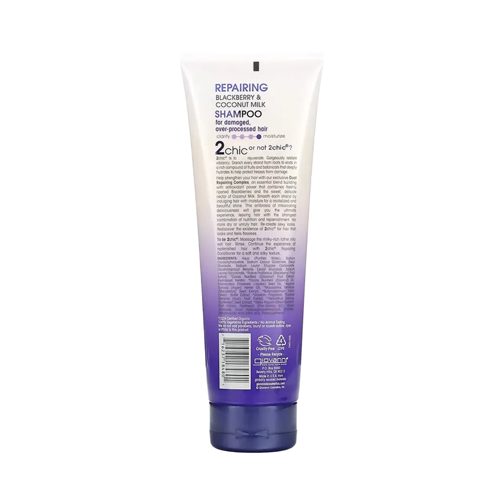 Giovanni 2Chic Repairing Shampoo - 250 ml thumbnail 2