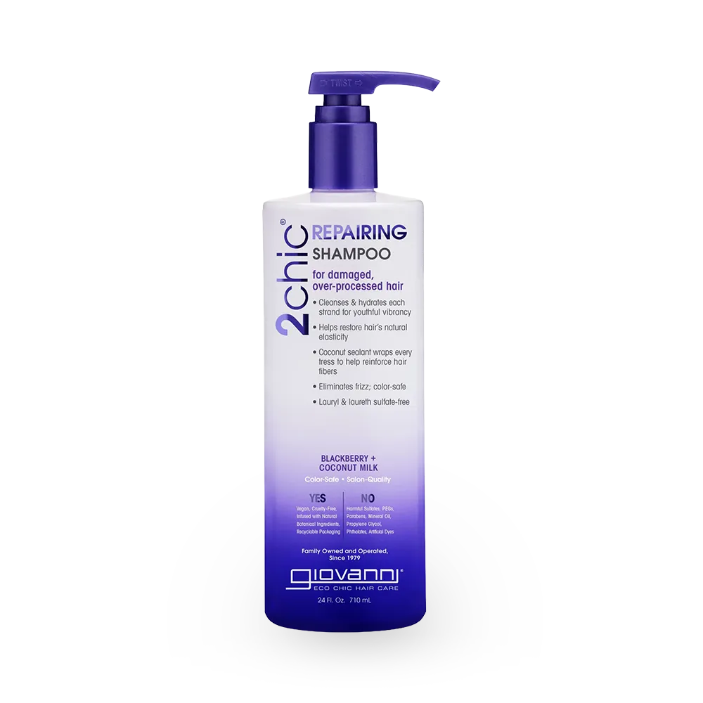 Giovanni 2Chic Repairing Shampoo - 710 ml thumbnail 1