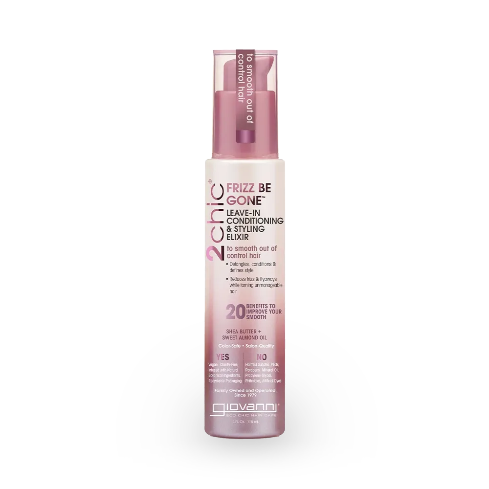 Giovanni 2Chic Frizz Be Gone Leave-In Conditioning & Styling Elixir - 118 ml thumbnail 1
