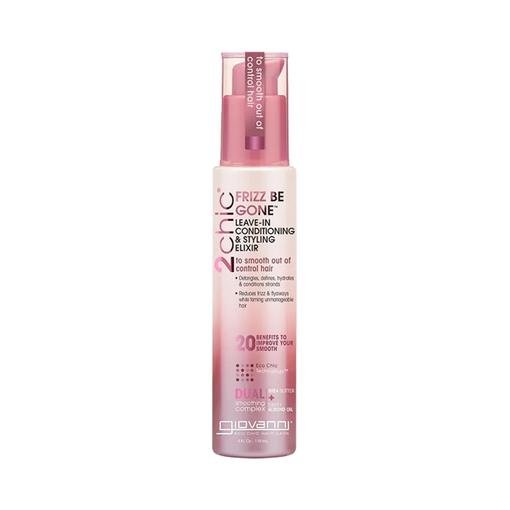 Giovanni 2Chic Frizz Be Gone Leave-In Conditioning & Styling Elixir - 118 ml thumbnail 3
