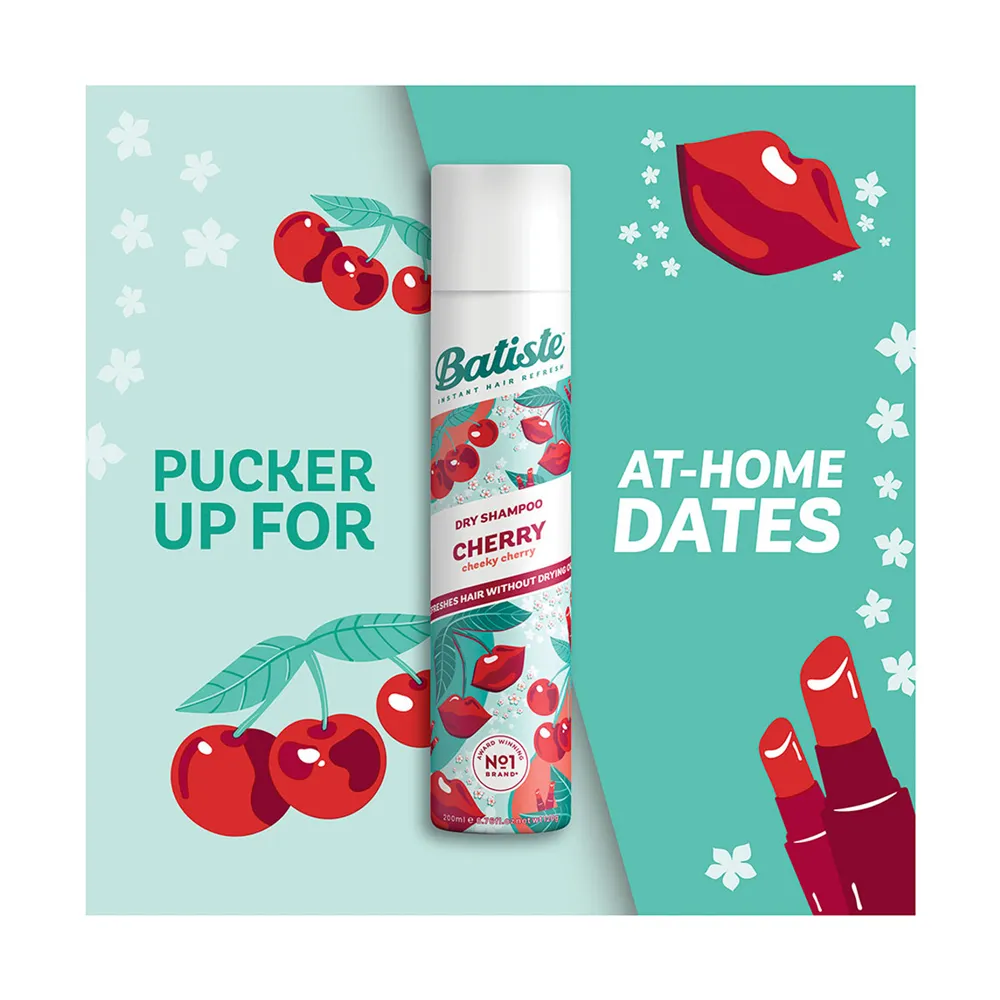 Batiste Cherry Dry Shampoo - 200 ml thumbnail 2