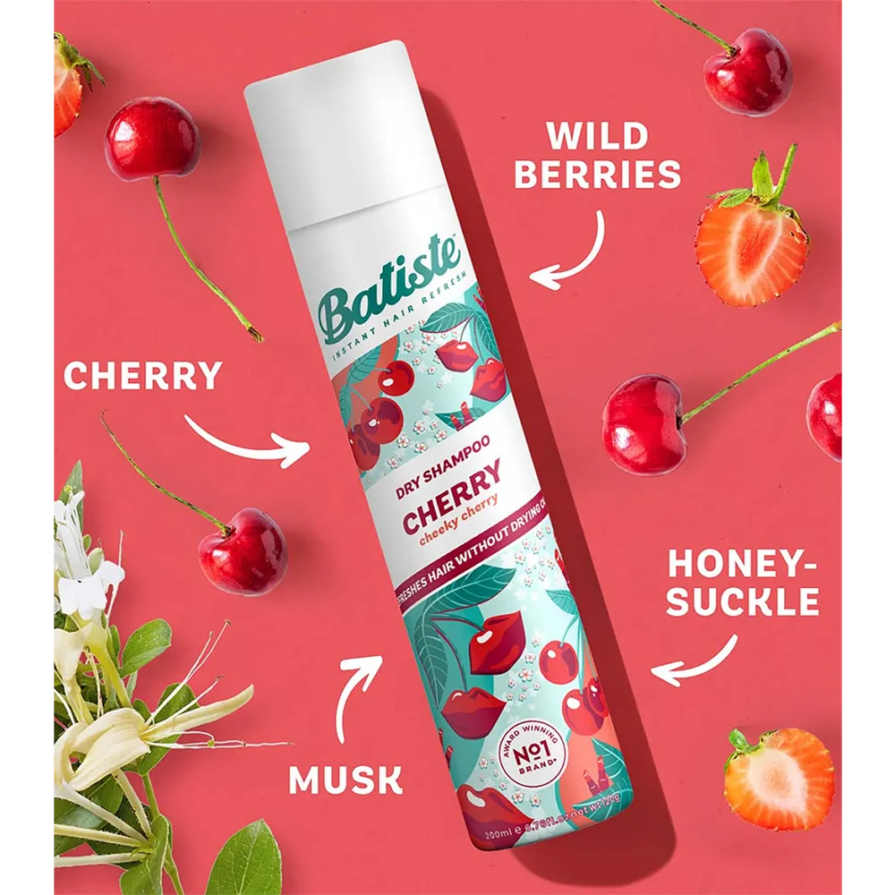 Batiste Cherry Dry Shampoo - 200 ml thumbnail 4
