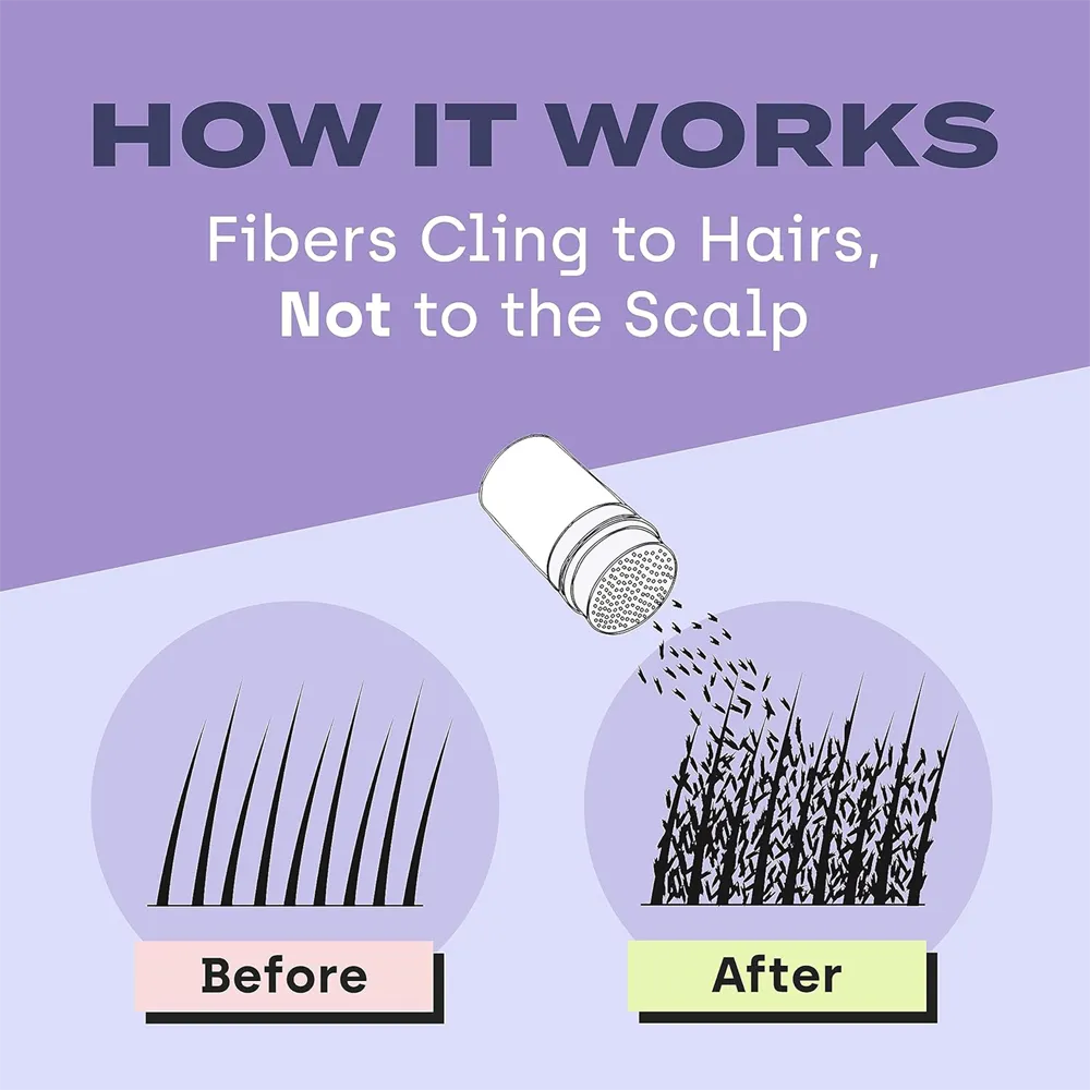 Toppik Hair Building Fibers - Medium Brown thumbnail 4