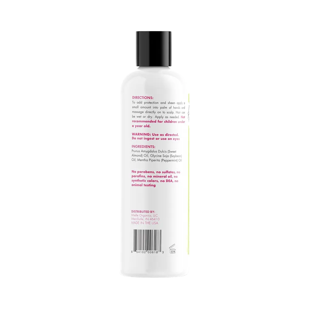 Mielle Organics Mint Almond Oil - 240 ml thumbnail 2
