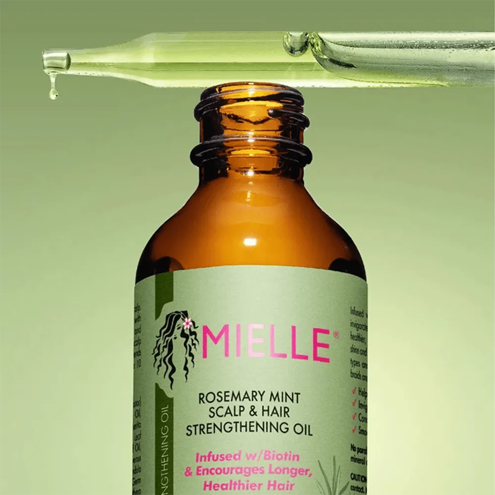 Mielle Organics Rosemary Mint Scalp & Hair Strengthening Oil - 59 ml thumbnail 2