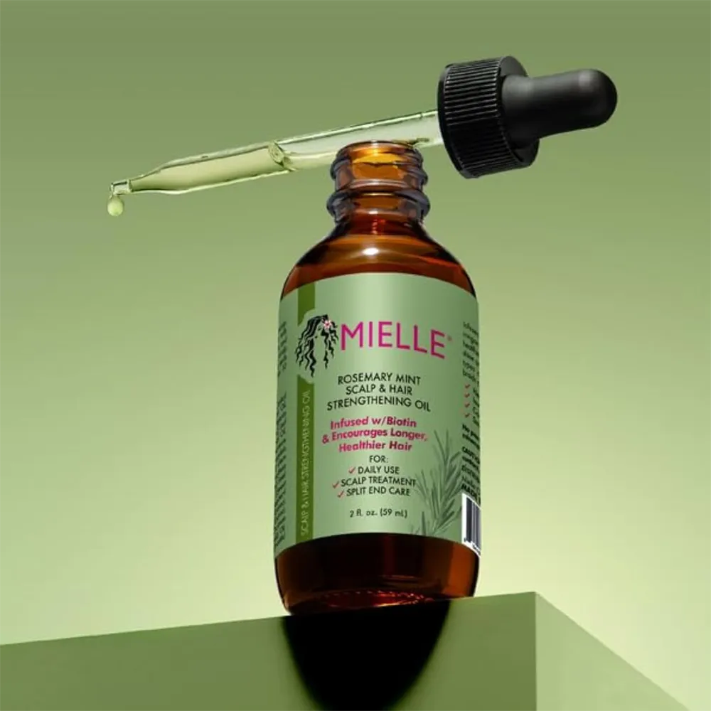 Mielle Organics Rosemary Mint Scalp & Hair Strengthening Oil - 59 ml thumbnail 6
