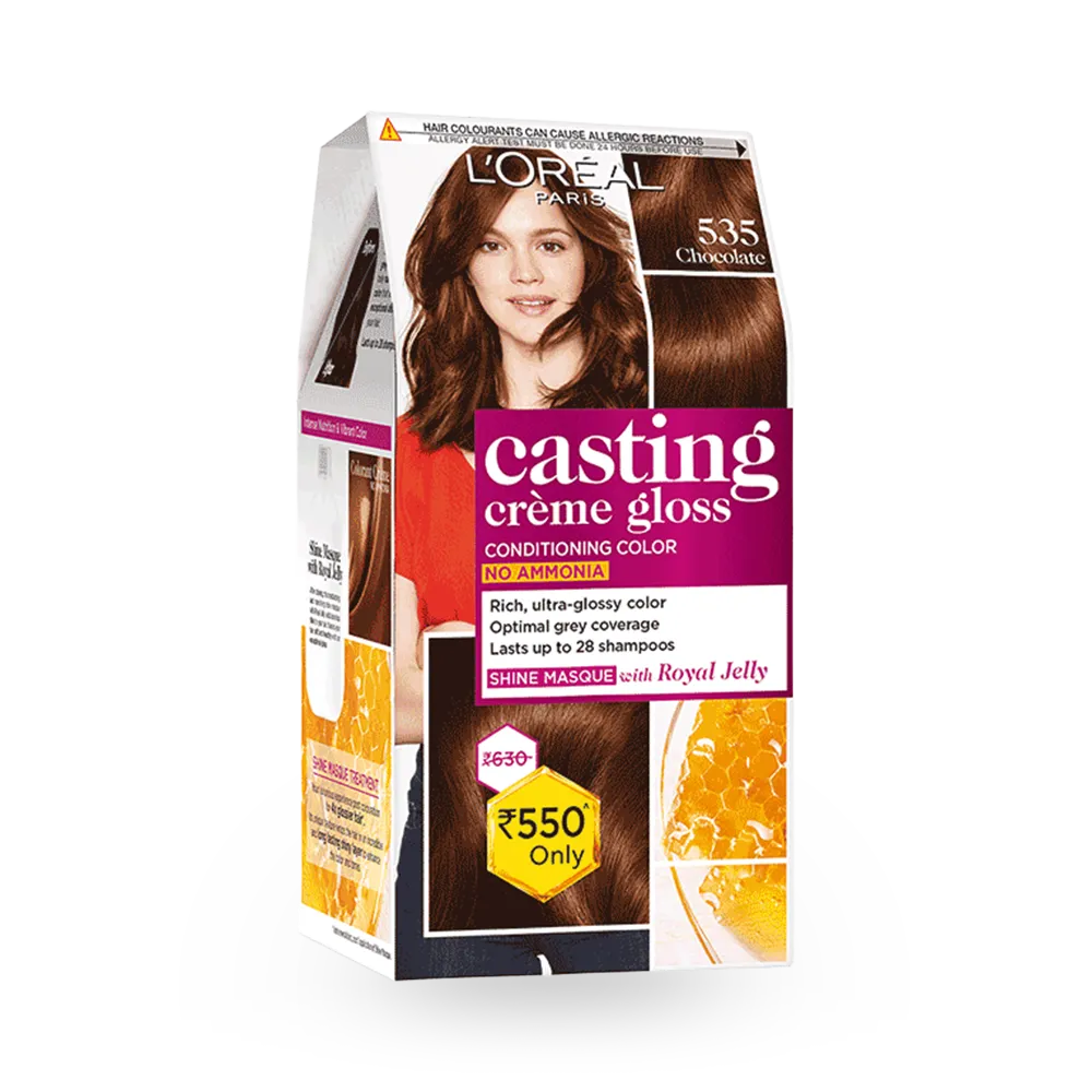 L’Oréal Paris Casting Creme Gloss Regular - 535 Chocolate thumbnail 1