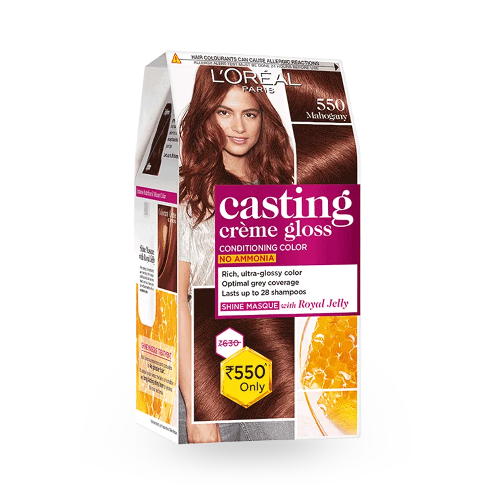 L’Oréal Paris Casting Creme Gloss Regular - 550 Mahogany thumbnail 1