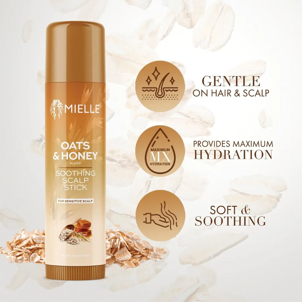 Mielle Oats and Honey Soothing Scalp Stick - 14 g thumbnail 4
