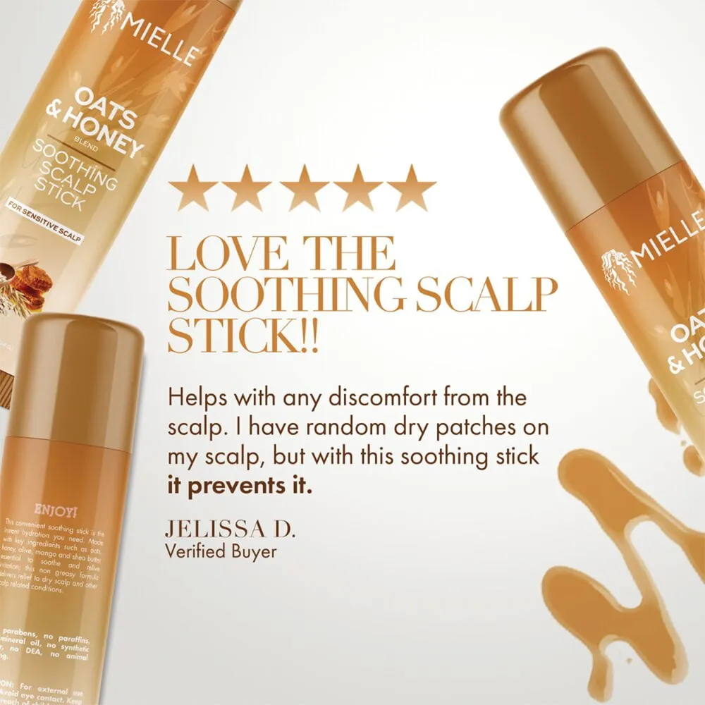Mielle Oats and Honey Soothing Scalp Stick - 14 g thumbnail 5