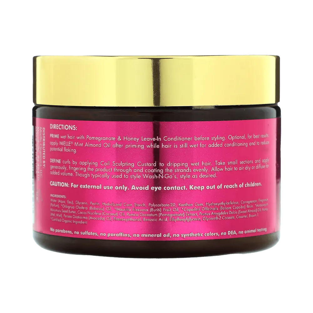 Mielle Pomegranate & Honey Coil Sculpting Custard - 340 g thumbnail 2