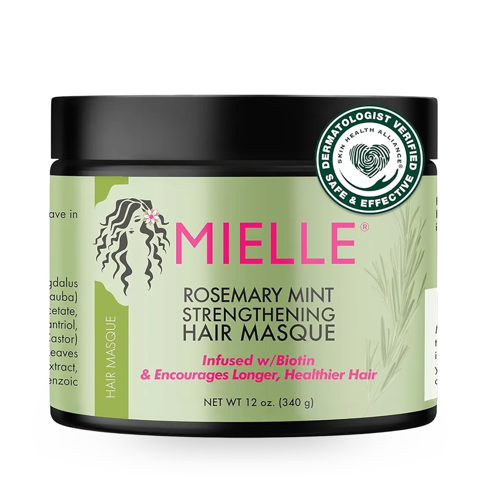 Mielle Rosemary Mint Strengthening Hair Masque - 340 g thumbnail 1