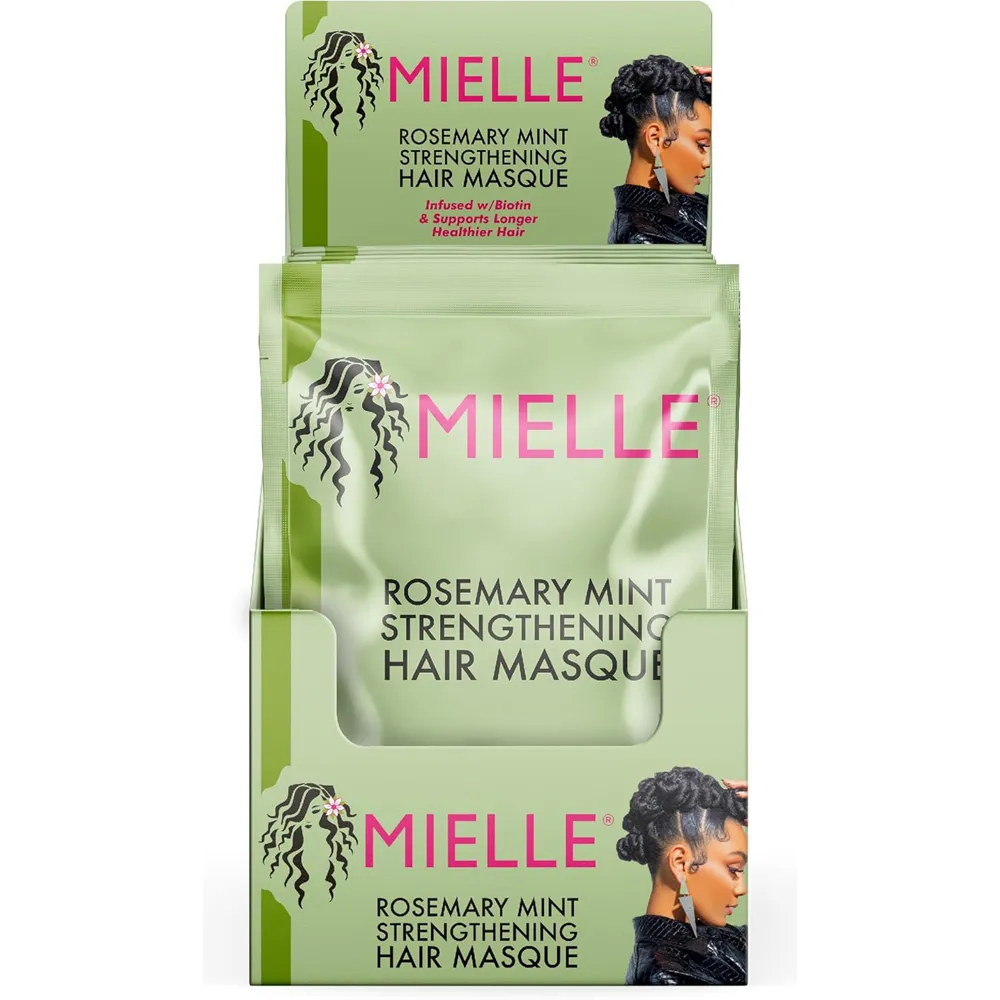 Mielle Rosemary Mint Strengthening Hair Masque - 50 g thumbnail 2