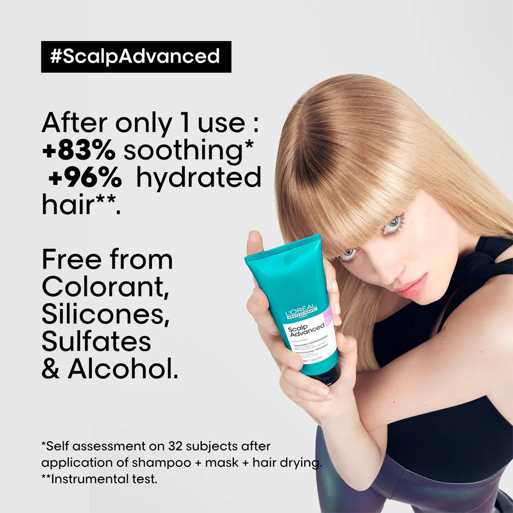 L’Oréal Professionnel Scalp Advanced Anti-Discomfort Intense Soother - 200 ml thumbnail 2