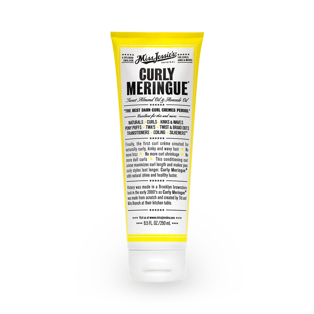 Miss Jessie's Curly Meringue Frizz Control Cream - 250 ml thumbnail 1