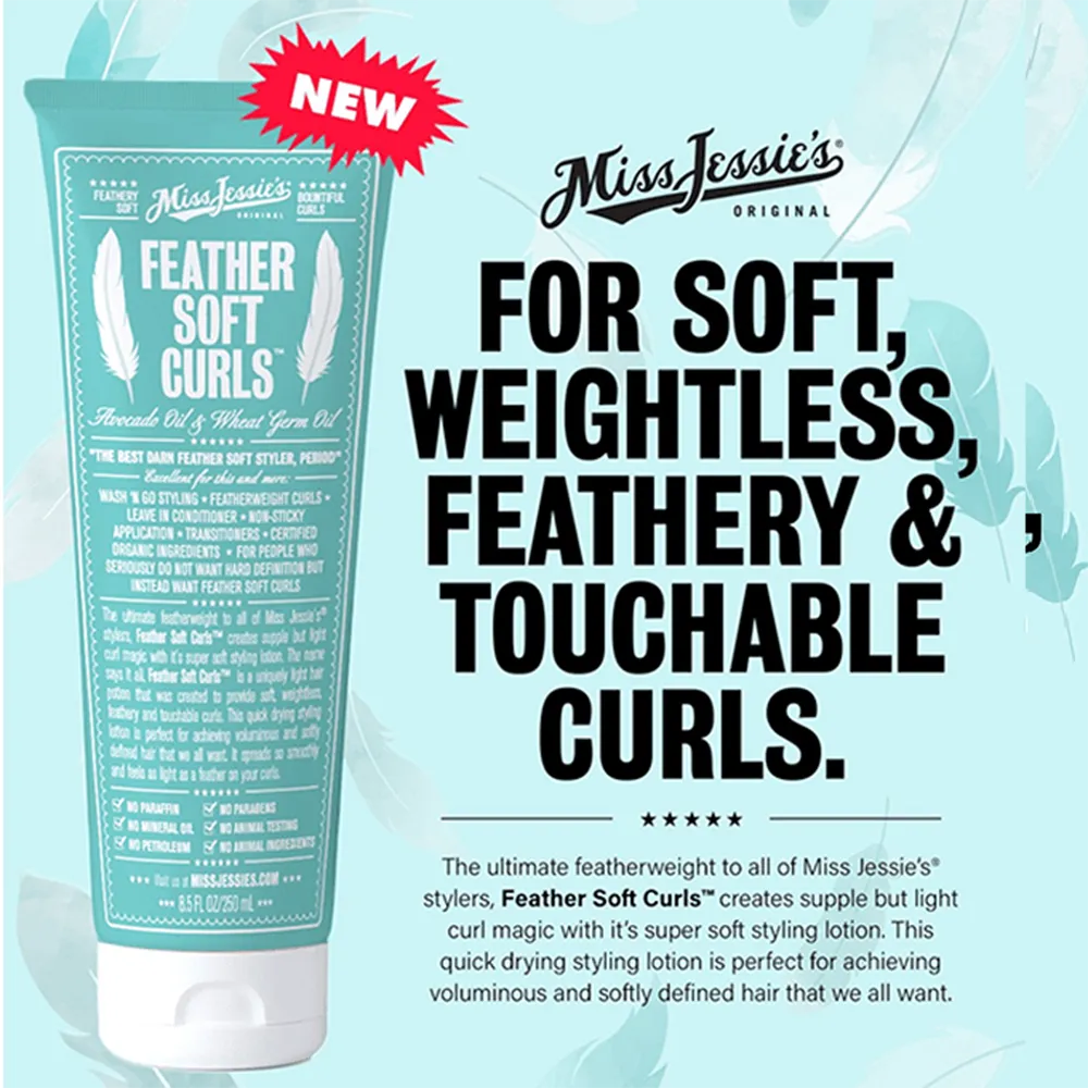 Miss Jessie's Feather Soft Curls - Curl Lotion - 250 ml thumbnail 3