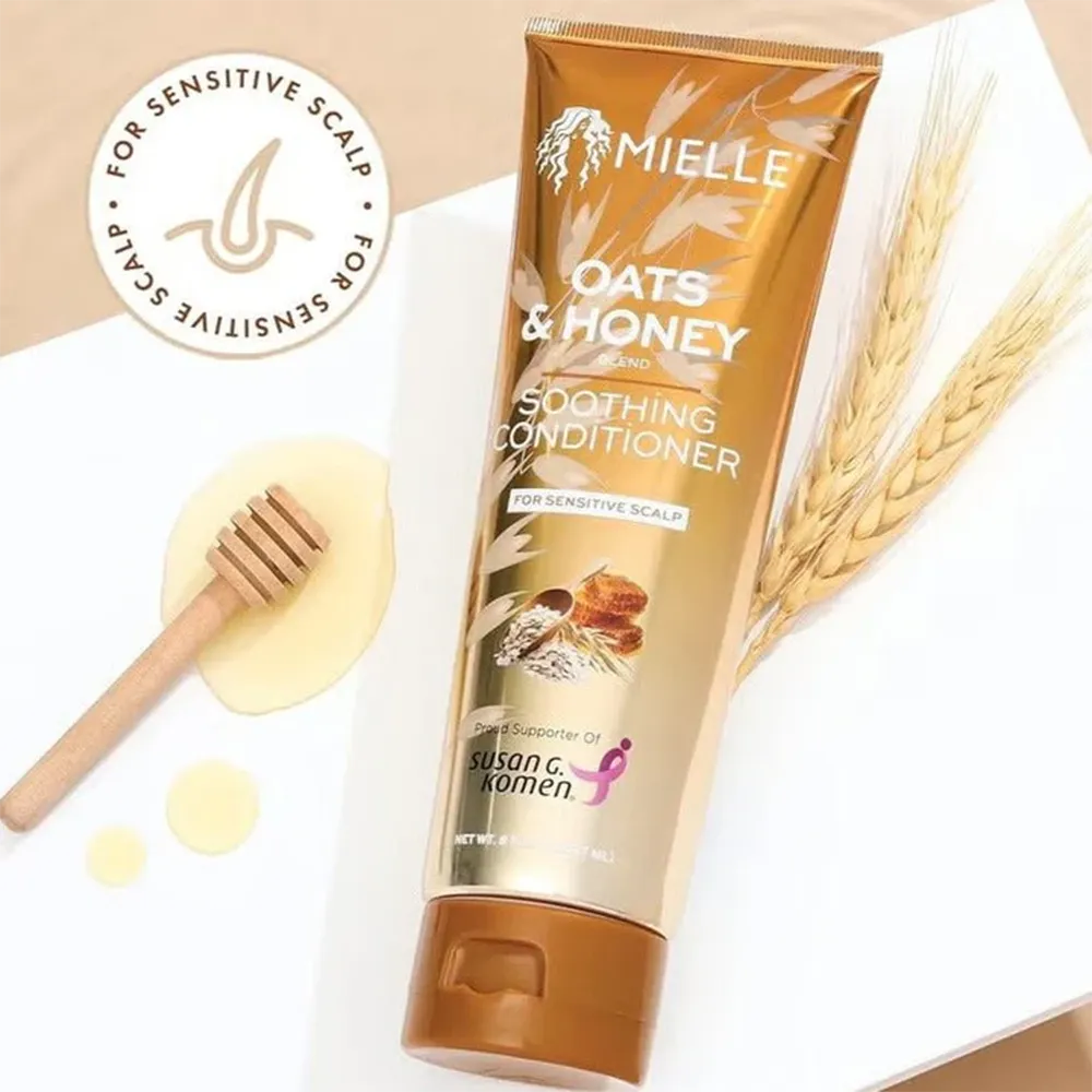Mielle Oats & Honey Soothing Conditioner - 237 ml thumbnail 3